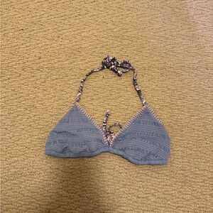 Target Blue Halter Bikini Top